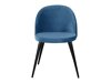 Stoel Dallas 153 (Donkerblauw + Zwart)