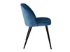 Stoel Dallas 153 (Donkerblauw + Zwart)