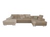 Canapé d'angle Comfivo Ruta IV (Uttario Velvet 2979 + Senegal 825)