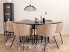 Stoel Dallas 2603 (Beige + Zwart)