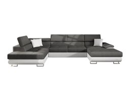 Stūra dīvāns Comfivo Ruta IV (Soft 017 + Lux 06 + Soft 017)