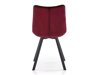 Stoel Houston 739 (Bordeaux + Zwart)
