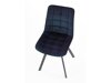 Stoel Houston 739 (Donkerblauw + Zwart)
