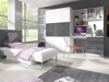 Bureau Campus (Blanc + Blanc brillant + Gris brillant)