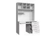 Bureau Campus (Wit + Glanzend wit + Glanzend roze)