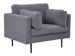 Fauteuil Dallas 100 (Grijs + Zwart)