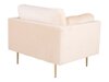 Fauteuil Dallas 100 (Lichtbruin + Bruin)