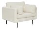 Fauteuil Dallas 100 (Wit + Zwart)