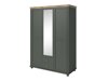 Garderobeskab Tolnue 114 (Mørkegrøn + Lefkas eg)