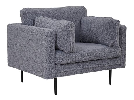 Sessel Dallas 100 (Grau + Schwarz)
