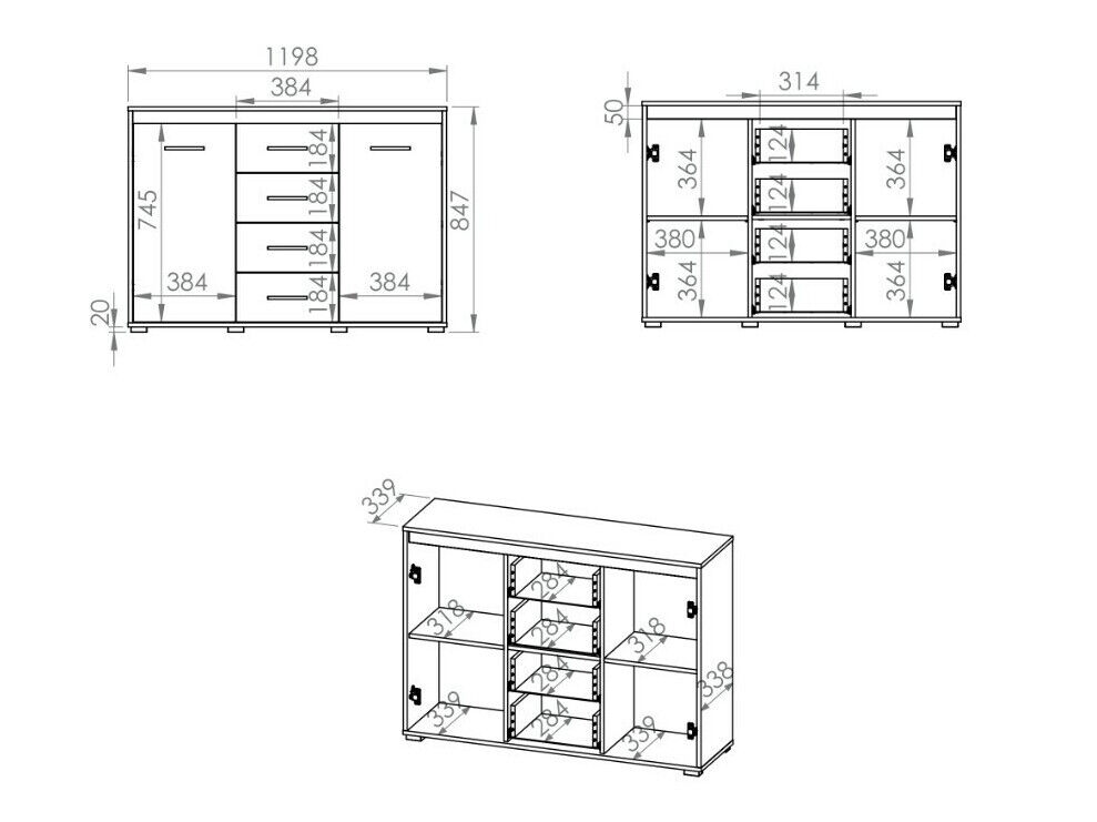 Cómoda Calvere 110