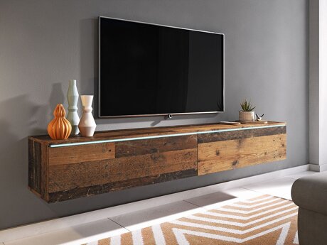 TV-meubel Scientia I (Verouderd hout)