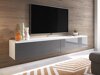 TV-meubel Scientia I (Wit + Grijs met glans)