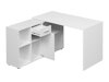 Hjørneskrivebord Bristol 122 (Hvid)