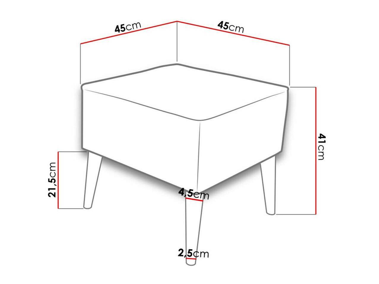 Puf Comfivo Ulmus I (Alfa 17)