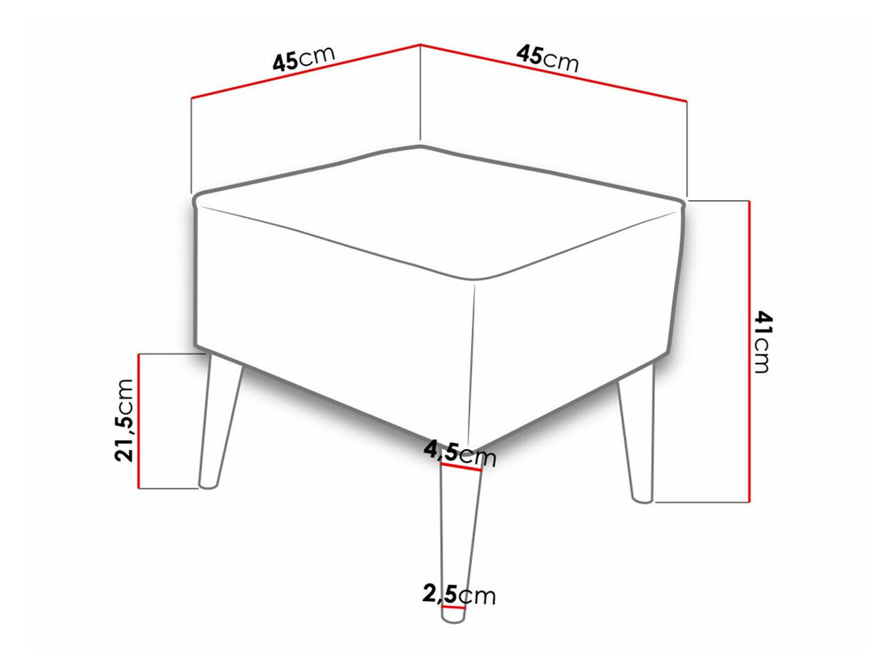 Puf Comfivo Ulmus I (Kronos 29)