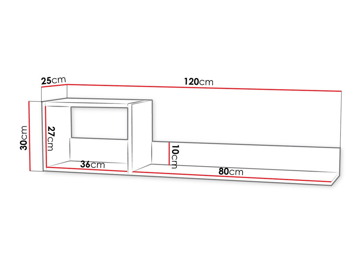 Wandplank Mavenoa 103