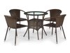 Tafel en stoelen set Houston 186