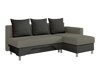 Hjørnesofa Akron 100 (Suedine 1008 + Suedine 1024)