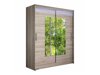 Kledingkast Closico Camera III (Truffel eiken)