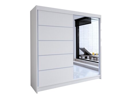 Kledingkast Closico Cavaris III (Wit)