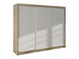 Kledingkast Closico Durion II (Sonoma eik + Wit)