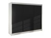 Kledingkast Closico Durion II (Wit + Zwart)