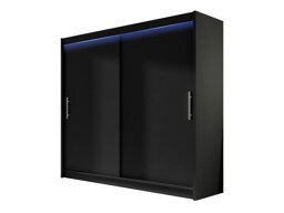 Kledingkast Closico Pallor I (Zwart)