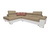 Canapé d'angle Comfivo Ruta II (Soft 017 + Uttario Velvet 2979 + Uttario Velvet 2955)