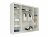 Garderobeskab Closico 119 (Hvid)