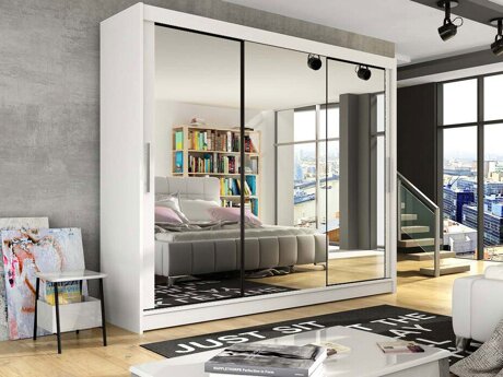 Garderobeskab Closico Ordo III (Hvid)