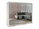 Kledingkast Closico Durion III (Wit)