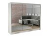 Kledingkast Closico Durion III (Wit)