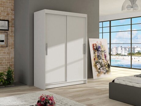 Kledingkast Closico Pacron I (Wit)