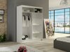 Kledingkast Closico Pacron I (Wit)