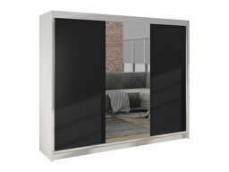 Kledingkast Closico Durion I (Wit + Zwart)
