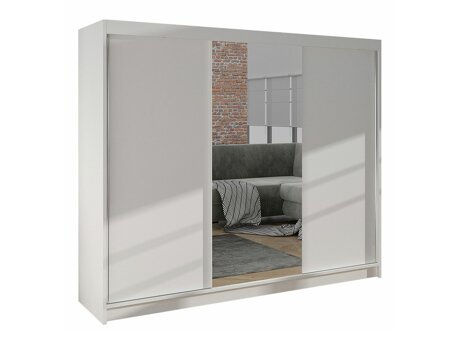 Kledingkast Closico Durion I (Wit)