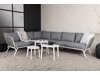 Buiten meubilair set Dallas 1084 (Grijs + Wit)