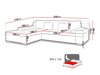 Hjørnesofa Comfivo 113 (Soft 011 + Casablanca 2314 + Casablanca 2316)