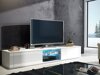 TV-meubel Gilroy 104 (Wit + Glanzend wit)