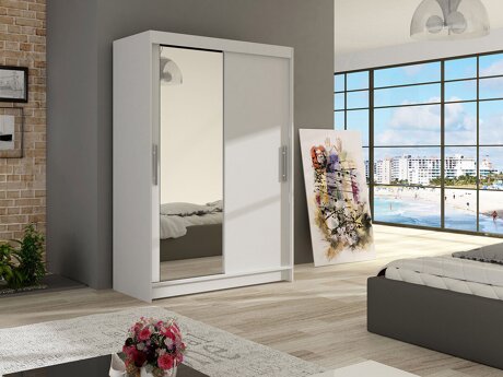 Kledingkast Closico Pacron VI (Wit)