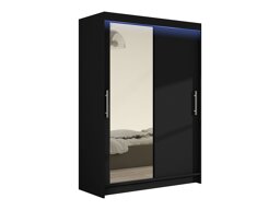 Kledingkast Closico Pacron VI (Zwart)