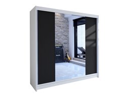 Kledingkast Closico Cavaris II (Wit + Zwart)