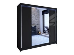 Kledingkast Closico Cavaris II (Zwart)