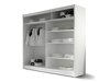 Armoire Closico 107 (Chêne foncé)