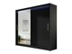Garderobeskab Closico 107 (Sort)