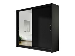 Kledingkast Closico Pallor VI (Zwart)