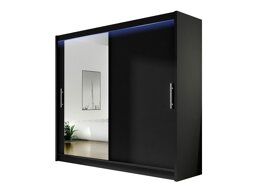 Kledingkast Closico Pallor VI (Zwart)