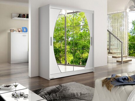 Garderobeskab Closico 121 (Hvid)