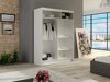 Kledingkast Closico Pacron S (Wit)